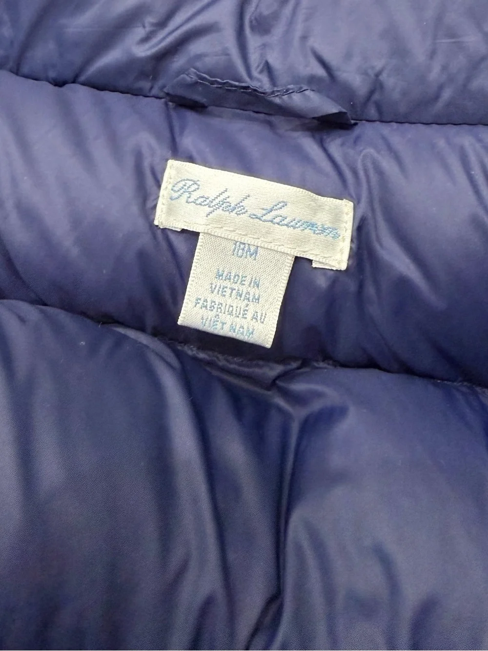 Ralph Lauren‎ Baby Winter Ski Set Jacket And Overall Blue Size 18 Month